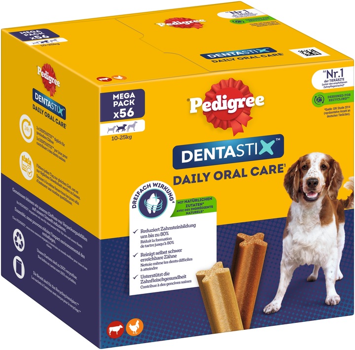 Immagine prodotto Pedigree DentaStix M (Adulto, 1 pz., 1000 g)