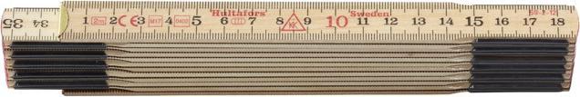 Hultafors Schwedenmeter mit Innenteilung (2 m)