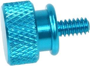 Produktbild Aquatuning Thumbscrews Gehäuse blau Bigpack (10 Stück)