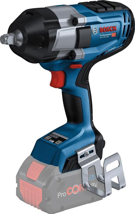 Cardboard box, Cordless impact wrench GDS 18V-1000, Ladder clip