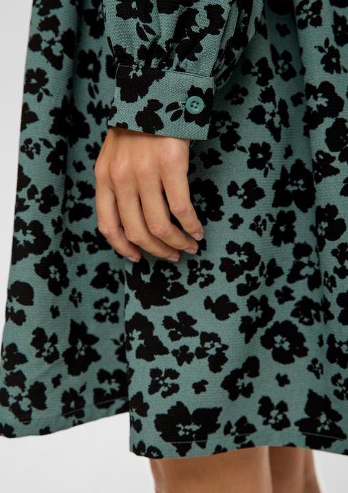 Image du produit s.Oliver Kleid Crêpe-Kleid mit All-over-Print (42)