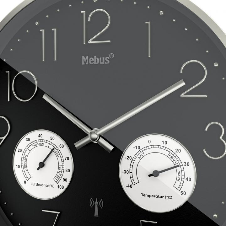 Actual product image Mebus Radio controlled wall clock (30 cm)