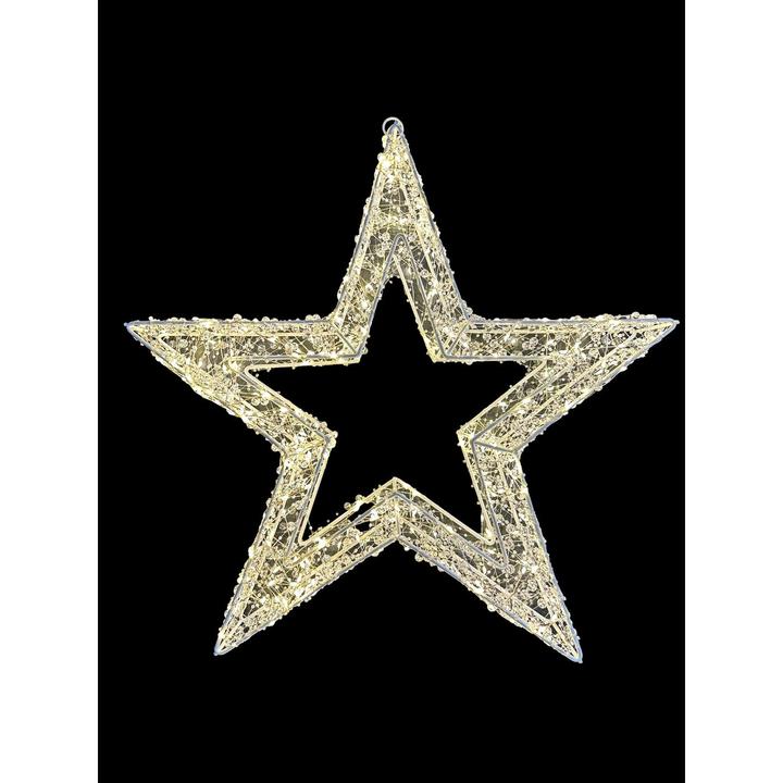 Image du produit Dameco LED Stern Weiss Outdoor, 50 cm x 8