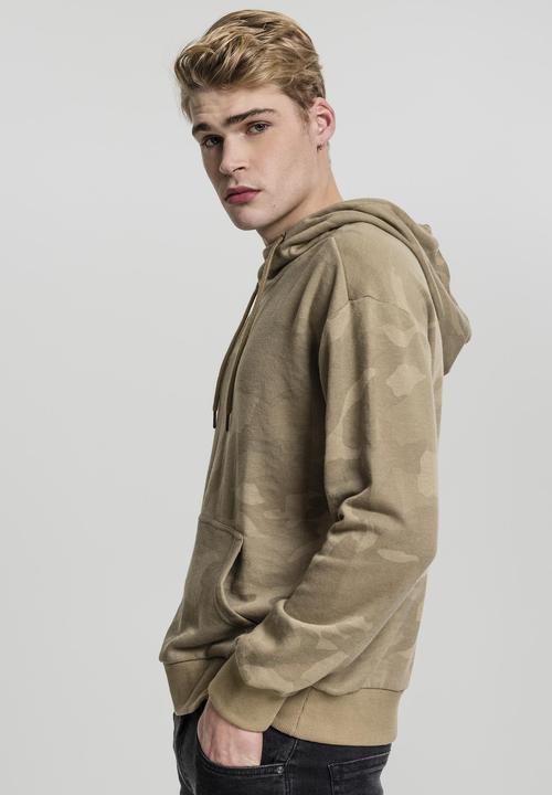 Produktbild Urban Classics High Neck Camo Hoody (M)