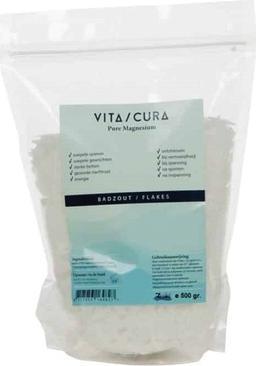 Actual product image Vitacura Vita Cura Magnesium Bath Salt Flakes 500gr (Bath salts)