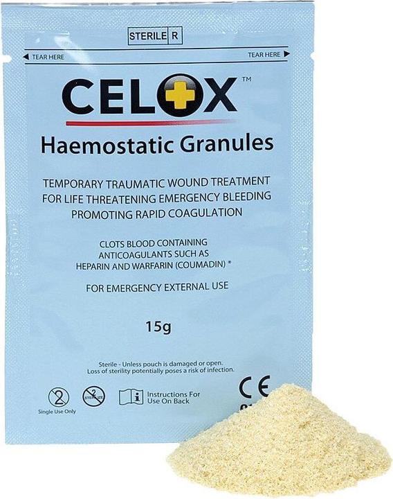 Immagine prodotto SAM Medical Granuli emostatici in polvere di chitosano Celox 15G