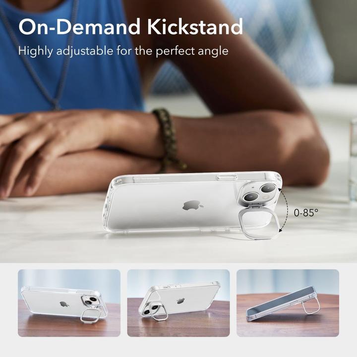 Actual product image ESR Classic Kickstand Iphone 14 Plus Clear (Apple iPhone 14 Plus)