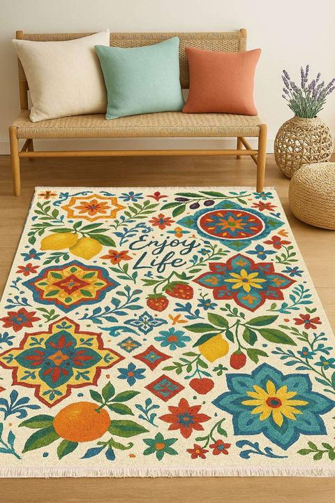 Actual product image Conceptum Hypnose Bouquet Carpet (150 x 230) (230 x 150 cm)