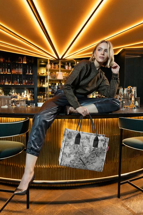 Immagine prodotto reisenthel daily shopper jacquard grey