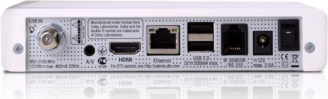 Immagine prodotto Vu+ ZERO Bianco (0.51 GB, DVB-S2, Slot CI+)