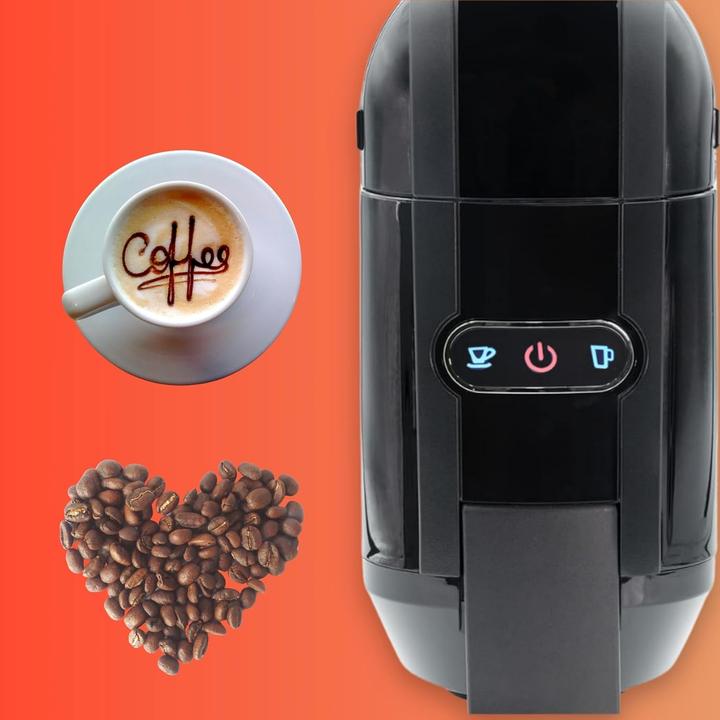 Produktbild Digiquest Multifunctional Coffee Maker with MODULO Only Waffle Coffy 1450 Watt 06 Litre 19 Bar Black