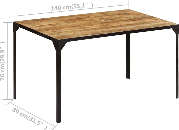 Actual product image VidaXL Renault (140 x 80 x 76 cm)