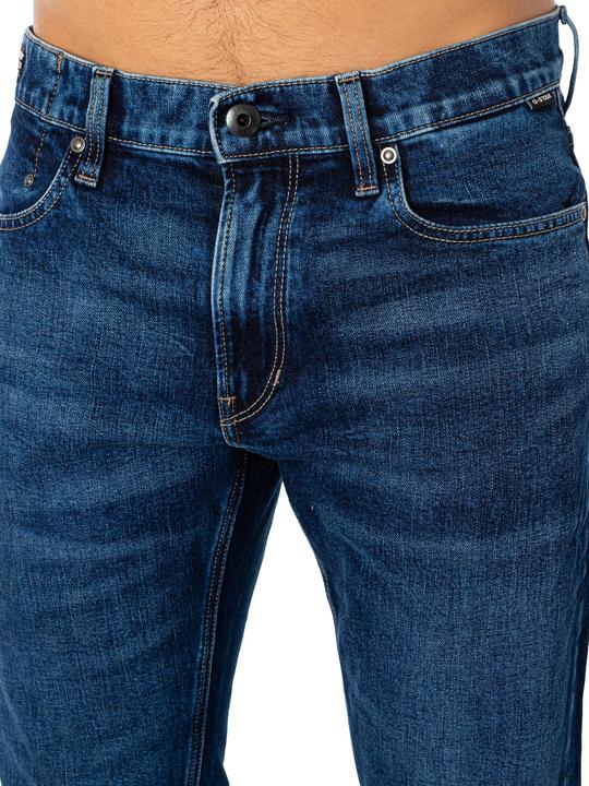 Produktbild G-Star Mosa Jeans Straight Fit Faded AtlanticOcean (W33/L32)