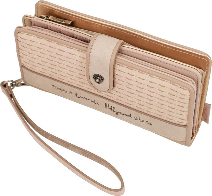 Actual product image Anekke Studio wallet RFID protection 18.5 cm