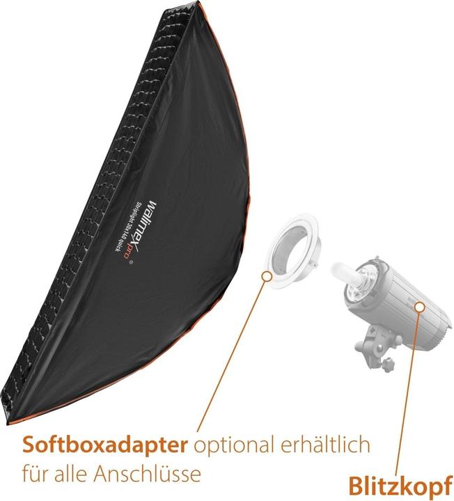 Immagine prodotto Walimex pro pro Studio Line Striplight QA 30x140cm (Soft box)