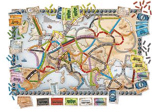 Image du produit Asmodée Ttr Ticket To Ride Europe (Allemand, Français, Italien, 2 - 5 Joueur)
