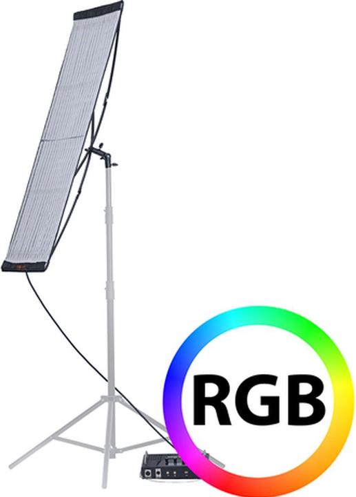 Actual product image Falcon Eyes Flexible RGB LED Panel RX-836-K1 112x46,5 cm