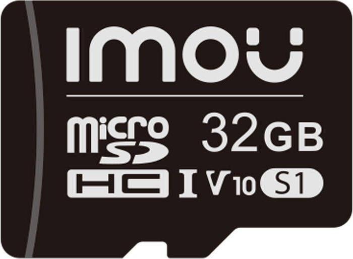 Imou Memory card microSD 32GB (UHS-I, SDHC, 10/U1/V10, 90/20) (32 GB, microSD, U1, UHS-I)