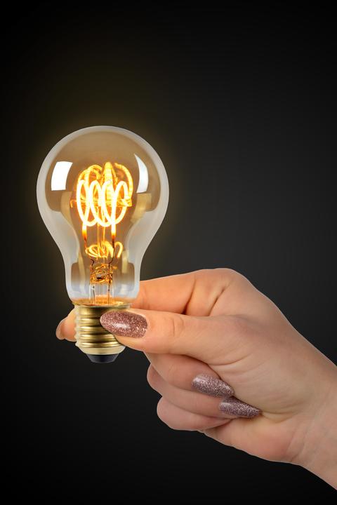Produktbild Lucide Amber (E27, 4.90 W, 380 lm, 1 x, G)