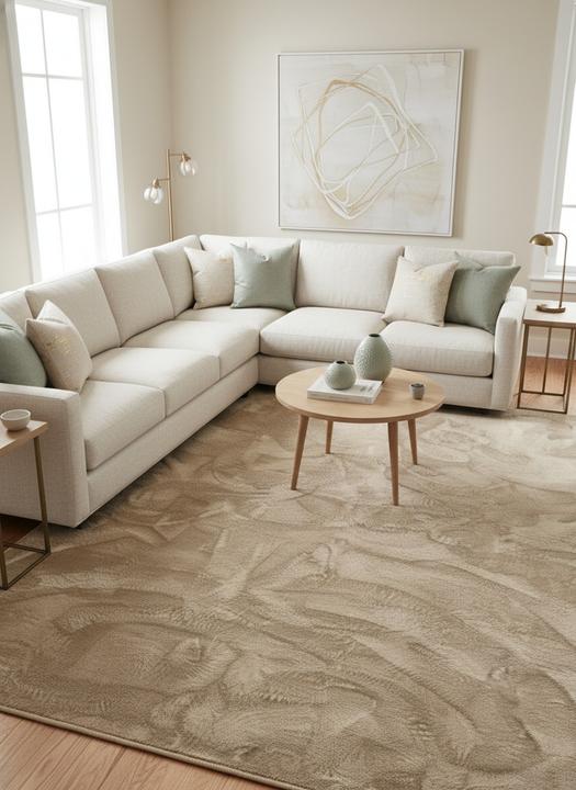 Produktbild Pergamon Fellteppich Super Soft Pearl (150 x 80 cm)