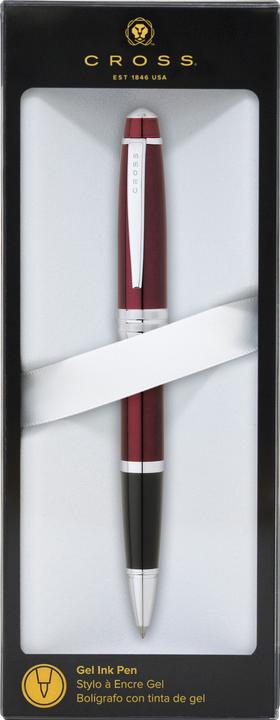 Immagine prodotto Cross Rollerball Bailey rosso lacca (Argento, Rosso, 1x)