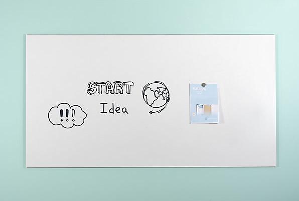 Image du produit kaiserkraft Tableau blanc sans cadre (198 x 98 cm)