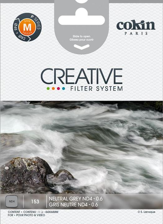 Cokin Filter P153 ND 4 (82 mm, ND / grijsfilter, 84 mm)