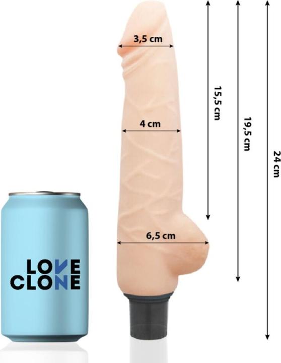 Image du produit Love Clone Loveclone Harald Vibrateur Autolubrifiant 24cm