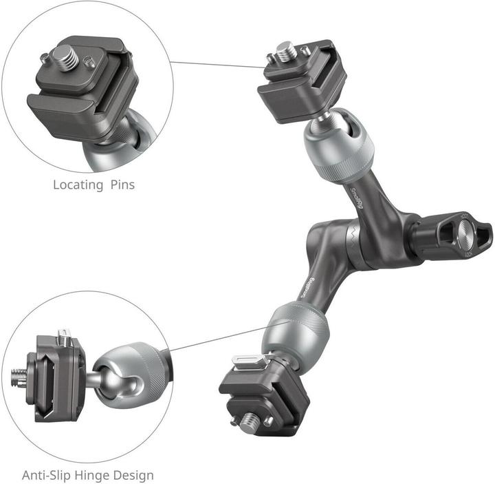 Image du produit SmallRig HawkLock H21 Quick Release Rosette Magic Arm (7") 4490