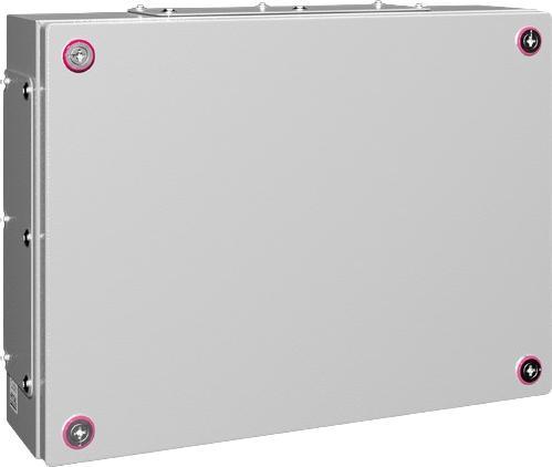 Produktbild Rittal KX 1536.000 Installations-Gehäuse, Wand-Gehäuse 400 x 300 x 120 Stahlblech Lichtgrau 1 St. (Gehäuse)