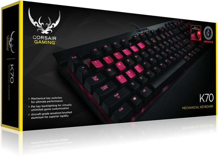 Produktbild Corsair Gaming K70 (CH, Kabelgebunden)