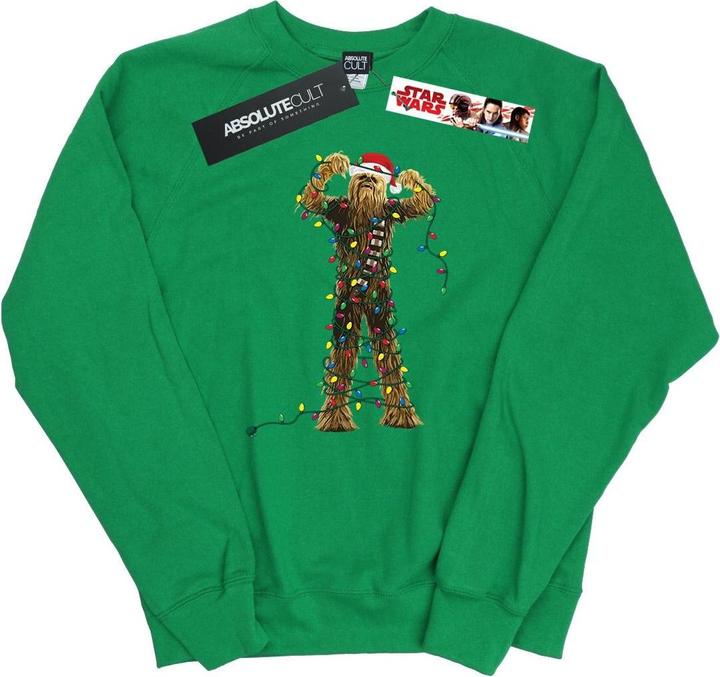 Produktbild Star Wars Chewbacca Christmas Lights Sweatshirt (XL)