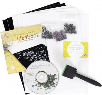 Produktbild Silhouette Starterpaket Strass