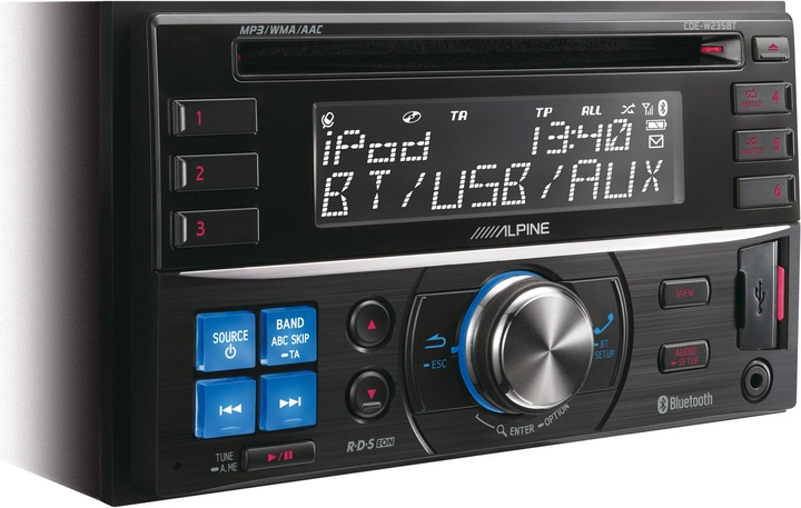 Actual product image Alpine Cde-W235bt