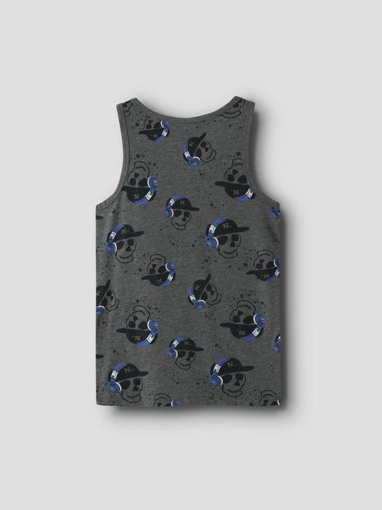 Produktbild Name it Nkmtank Top 2p Dark Grey Mel Skull Noos (122, 128)
