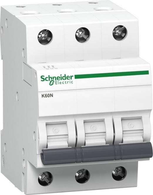 Immagine prodotto Schneider Electric Interruttore 3P B 16A 6kA AC K60N (A9K01316)