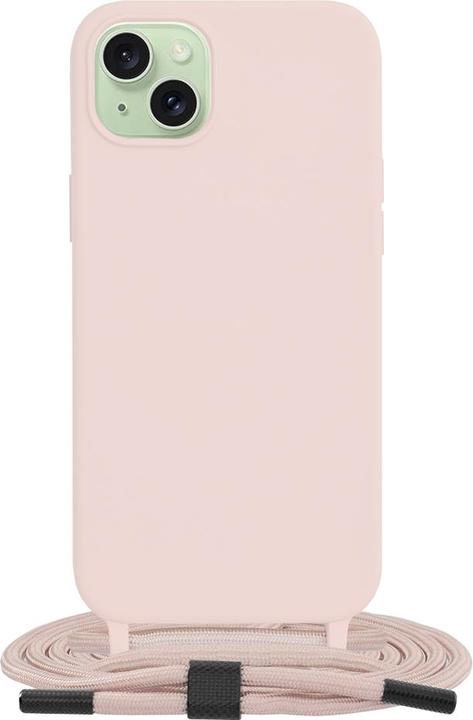 Produktbild Techsuit - Crossbody Lanyard - iPhone 15 Plus - Pink (Apple iPhone 15 Plus)