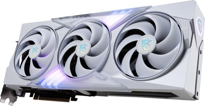 Actual product image MSI GeForce RTX 5080 GAMING TRIO OC WHITE (16 GB, GDDR7)