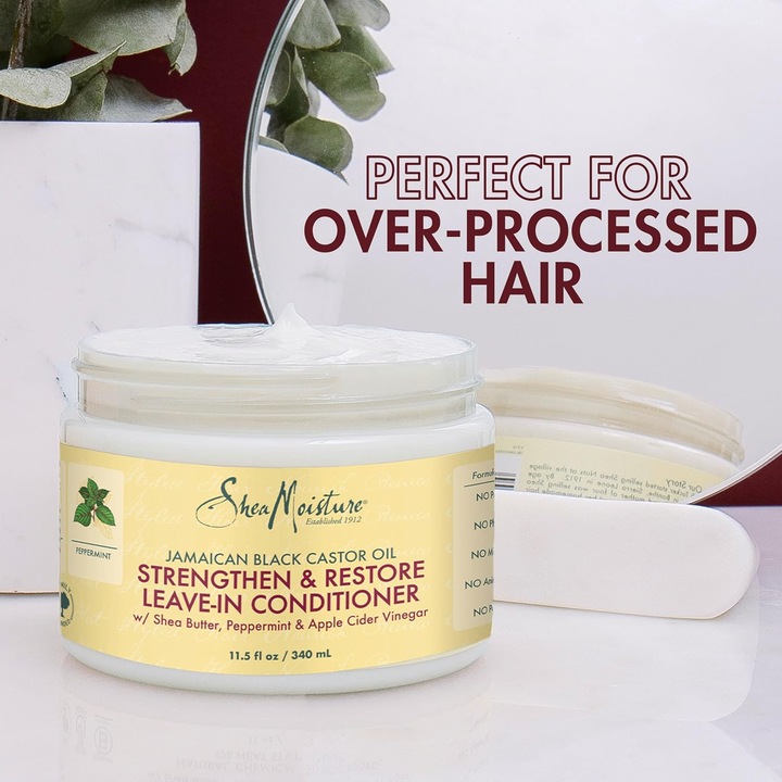 Immagine prodotto Shea Moisture Balsamo per capelli Jamaican Black Castor Oil Leave-In (312 g)