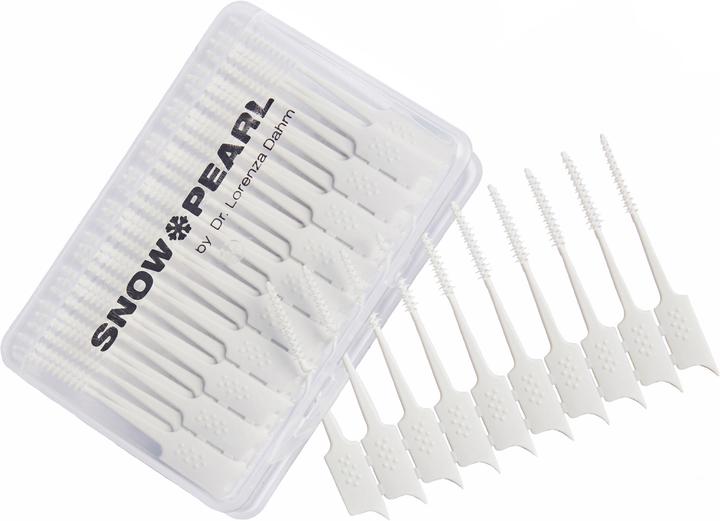 Image du produit Snow Pearl Silicon Interdentalbürsten (40 x)