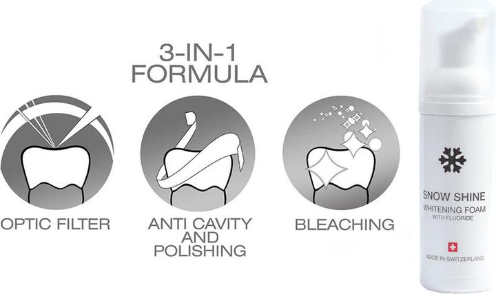 Image du produit Snow Pearl Whitening Foam mit Fluorid (50 ml)