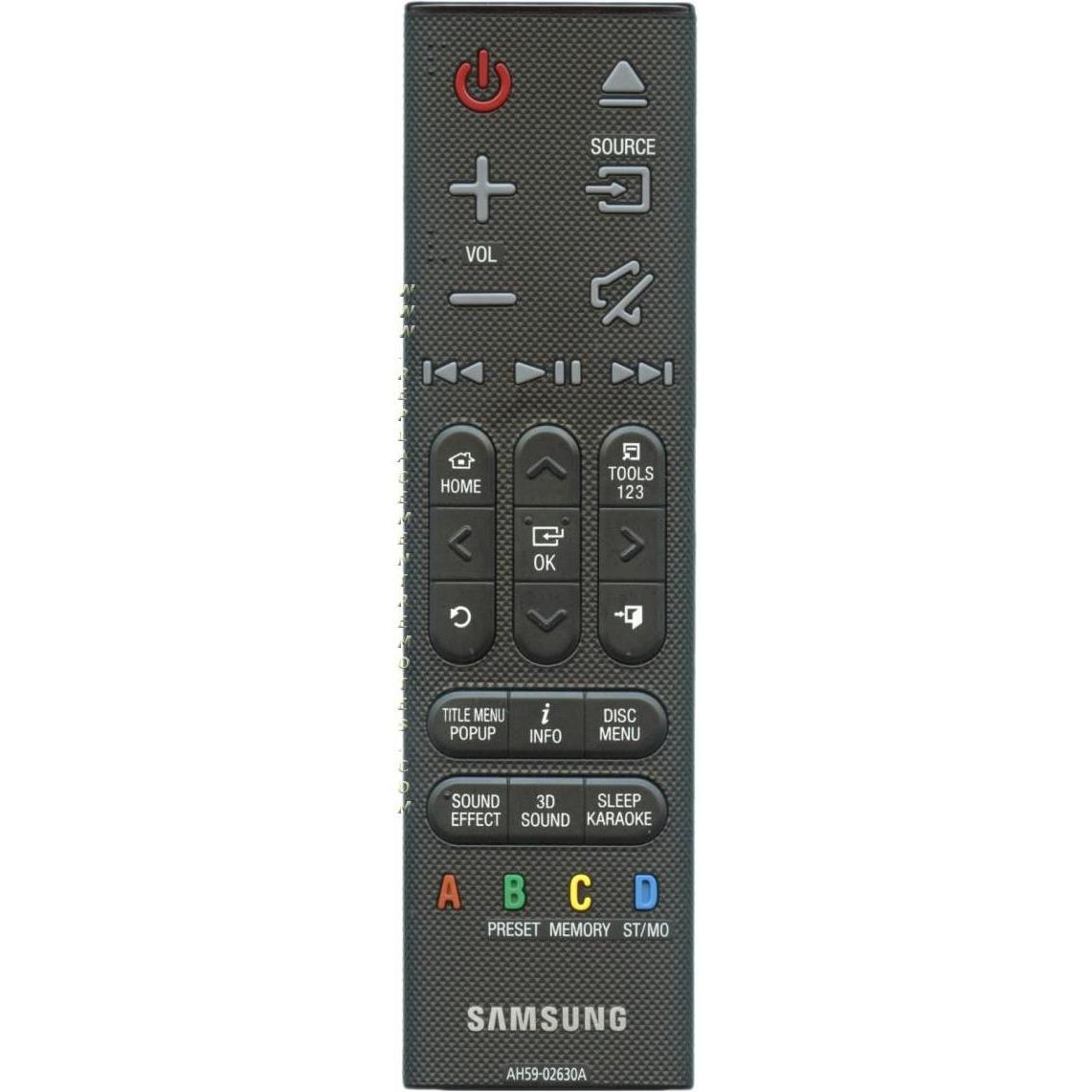 Samsung Ersatzfernbedienung TM1471 (Gerätespezifische Fernbedienung), Fernbedienung