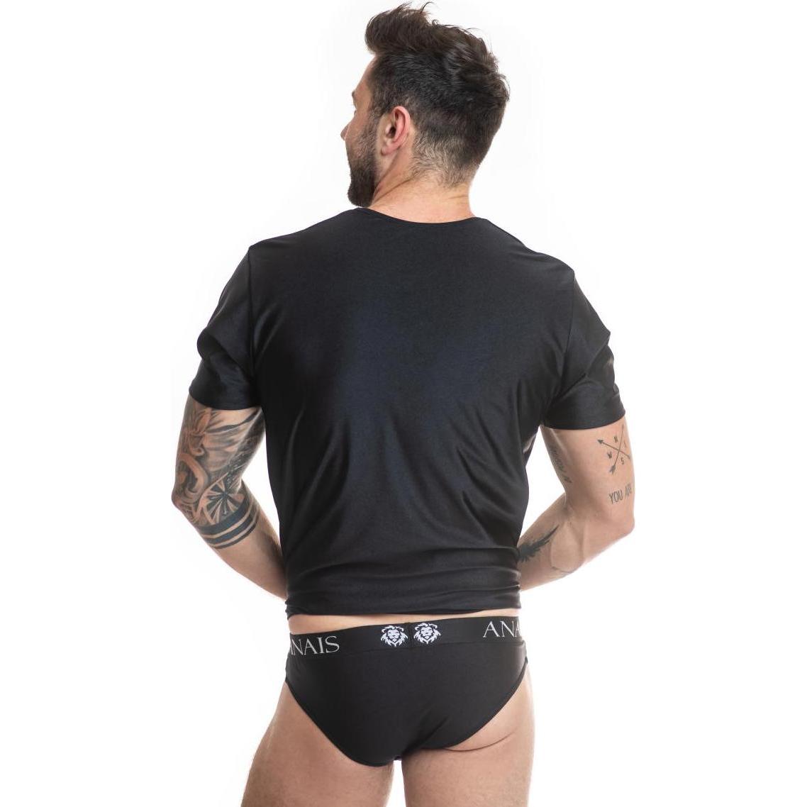 Thumbnail - Anais, Herren, Shirt, Herren - Petrol T-Shirt, Schwarz, (S)