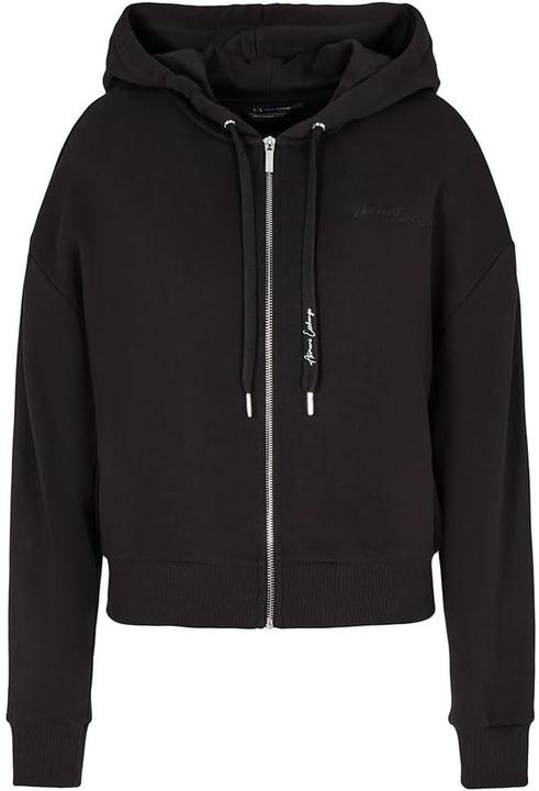 Produktbild Armani Exchange Felpa con Logo Downstrings e Chiusura Lampo (XS)