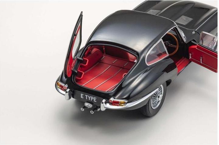 Immagine prodotto Kyosho Jaguar Type-E 3.8L Coupe MK1 1961 Schwarz, 1:18