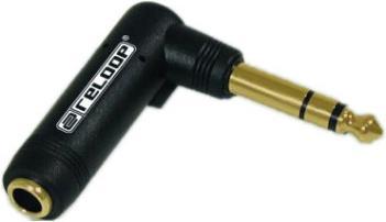 Produktbild reloop Ergonomieadapter, 6.3mm W Klinke - 6.3mm M Klinke