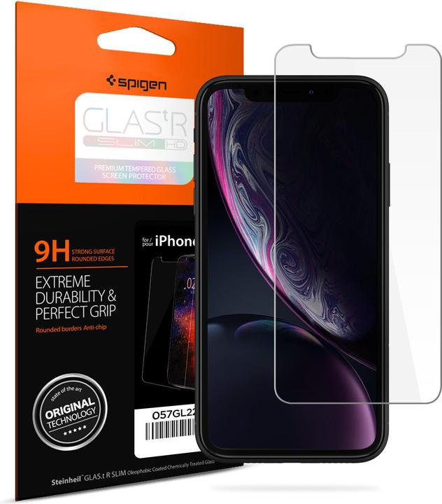 Productafbeelding Spigen Glass.tR Slim HD (1 Stuk, Apple iPhone XR)