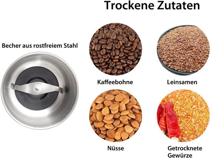 Actual product image Dr Mills Gewürz- und Kaffeemühle DM-7412N