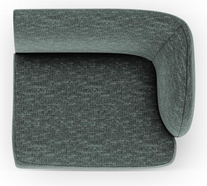 Actual product image Micadoni Miley (1-seater, Modular sofa)