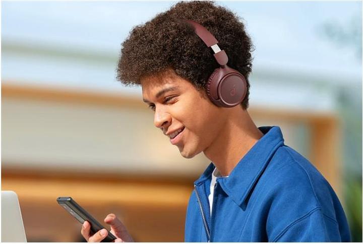 Actual product image Anker On-Ear HEadphones Soundcore H30i red (1680 h, Wireless)